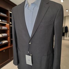 New Suitsupply Havana Patch Blazer 44r Slim Fit Green E. Thomas Wool Hopsack picture