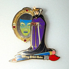 Disney Snow White Evil Queen Villains Disney Artist Choice Single Pin picture