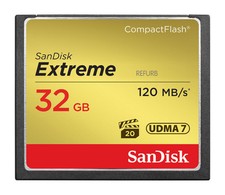 SanDisk 120MB/s Extreme S 32GB CompactFlash CF Memory Card SDCFXS-32G 32 GB picture