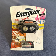 Energizer Hard Case Professional LED Headlamp 325 Lumens IPX4 Pivoting 3 AAA picture