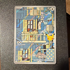 The Pokémon Company Pokemon TCG Meowth 144/128 Holo Full Art Illus Rare ENG picture