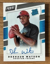 2017 Panini Rated Rookie Deshaun Watson Personal Edition On Card Auto Rookie RC picture