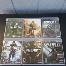 PS3 COD 6-Pack: Modern Warfare 1 & 2, Black Ops 1 & 2, World At War-All 6 Tested picture