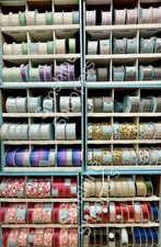 Kirkland Signature Wire Edged Ribbon 50 Yards (1.5 or 2.5 in) New Sealed Roll picture