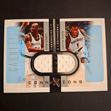 /199 Fleer 2006-07 E-X Connexions Kevin Garnett Rashad McCants #CN-GM MEM picture