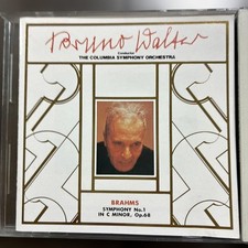 Brahms Symphony No. 1 Walter & Columbia Symphony Orchestra CBS SONY First picture