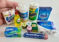 1:6 miniature tissue paper kitchen Reynolds Ziploc bounty Scott Clorox scotch picture
