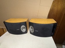 Bose 201 Series V Direct/Reflecting Bookshelf Speakers Matched Pair Missing Skin picture