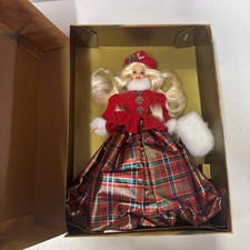 Mattel Barbie Winter Princess Collection Jewel Princess Doll 11in Limited Ed COA picture