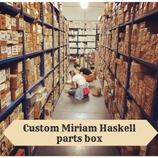 Custom Box Of Miriam Haskell Parts For Making Jewelry picture