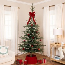 Northlight 7.5' Layered Noble Fir Artificial Christmas Tree - Unlit picture