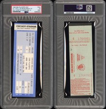 1988 BULLS APR 28 Playoff Jordan Record Ticket 50PT Back To Back Games Rare picture