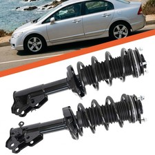 2 Front Left Right Side Struts w/Coil Spring for 2006-2011 Honda Civic Acura CSX picture