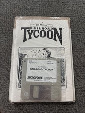 Railroad Tycoon (Commodore Amiga, 1991) MISSING BOX BUT OTHERWISE SEALED picture