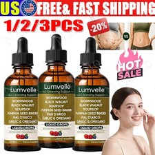 3x LUMVELLE Wild Harvested Wormwood Herbal Liquid Botanical Supplement Drops  picture