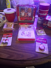 Vintage Cambells Soup Kids Lot Including Other Cambells Memorabilia picture