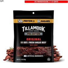 2.14oz Hardwood Smoked Angus Beef Jerky, Zero Sugar, High Protein - On-the-Go picture