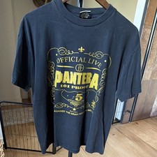Vintage Pantera 1997 101 Proof Tour T-Shirt picture