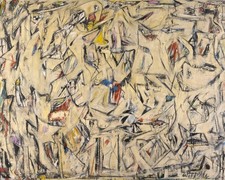 Willem de Kooning Excavation VINTAGE art print picture