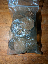 Lincoln Wheat Small Cent US Coin Lot in Plastic Bag, Wheat Penny Cents Random picture