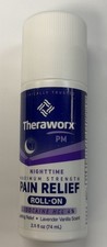 Theraworx PM Nighttime Maximum Strength Pain Relief Roll-On 2.5 oz New picture