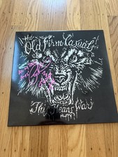The OLD FIRM CASUALS this means war SILVER Vinyl Rancid Lars Frederiksen Oi picture