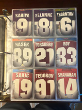 Pacific Paramount Big Numbers inserts NHL 1997-98 Full Set picture