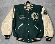 RARE VTG 80-90s Original Guess Club Athletic Team George Marciano Varsity Jacket picture
