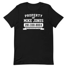 Property of Mike Jones Rap Retro Graphic Tee Shirt Unisex t-shirt picture