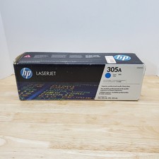 HP 305A CYAN / CE411A  LaserJet Toner Cartridge Genuine New Open Box picture