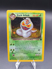 Dark Arbok 2/82 Holo Rare Team Rocket Unlimited English 60 HP picture