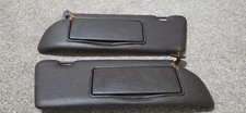 1984-1989 Mercedes W124 Sun Visor Right & Left Dark Brown OEM From 1984. picture