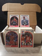 1989-90 NBA Hoops Series 1 & 2 Complete Set (353) David Robinson RC Jordan🏀EX+ picture