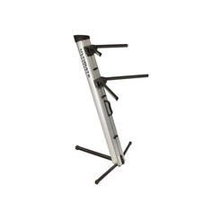 Ultimate Support APEX AX48 Pro Keyboard Stand  Silver Silver picture