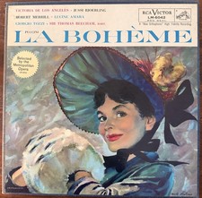 Puccini La Boheme RCA Victor LM-6042 2 LP Box De Los Angeles Bjoerling NM picture