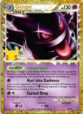 Gengar (Prime) 94/102 Holo ME: 30th Celebration Classic Collection Pokemon NM picture