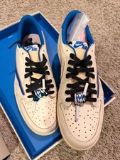 Size 9.5 - Fragment Design x Travis Scott x Air Jordan 1 Retro OG SP Low Sail... picture