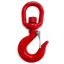1 Ton Heavy Duty Swivel Hook with Safety Latch,360 Degree Rotating Crane Swivel picture