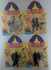 Vintage 1993 Playmates Coneheads 4 Carded Figure Lot picture