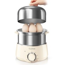 CACHOO 14-Egg Stainless Steel Hard Boiled Egg Cooker with 30-Min Timer picture