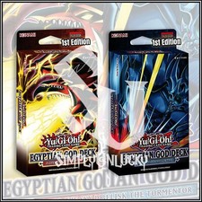 YuGiOh EGYPTIAN GOD DECK 1ST EDITION SLIFER & OBELISK 80 CARDS Sealed🔥 picture