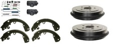 Brake Drums Shoes Wheel Cylinders Hardware Fits For Honda Civic 1996-2000 picture