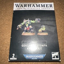 Gorzag Gitstompa and Nikkit Orks Ork Nob Warhammer 40k BNIB OOP Games Workshop picture