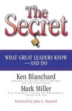 The Secret: What Great Leaders Know and Do - Hardcover - VERY GOOD picture