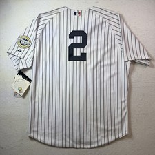Derek Jeter 2009 Authentic Vintage Jersey New York Yankees Majestic Patch 56 3XL picture