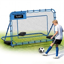 VEVOR Soccer Rebounder Net 7 x 4 ft Quick-Switch Angle Soccer Goal Rebounder picture