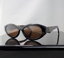 Prada PR26ZS Tortoise  / Brown Lens Round Sunglasses 100% UV picture