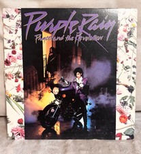 Vintage 1984 PRINCE And The Revolution Purple Rain Original Press - Poster picture