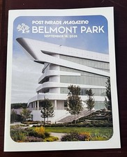 2026 Belmont Park Opening Day Program Return To Racing 9/18/26 Horse Racing New picture