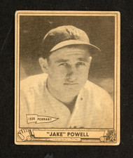 1940 Play Ball JAKE POWELL New York Yankees #11 VG Condition picture